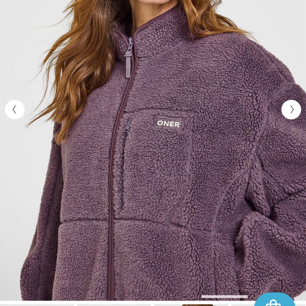 Oner Active Purple Fleece Jacket